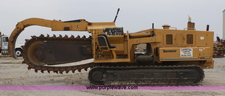 image for item 4901 1991 Vermeer T655 trencher
