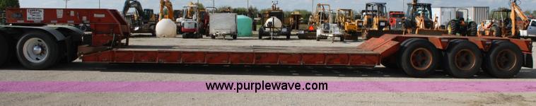 image for item 4904 1996 Witzco Challenger RG-50 lowboy trailer