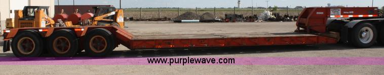 image for item 4904 1996 Witzco Challenger RG-50 lowboy trailer