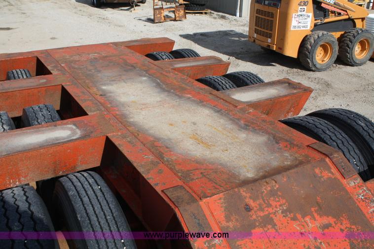 image for item 4904 1996 Witzco Challenger RG-50 lowboy trailer