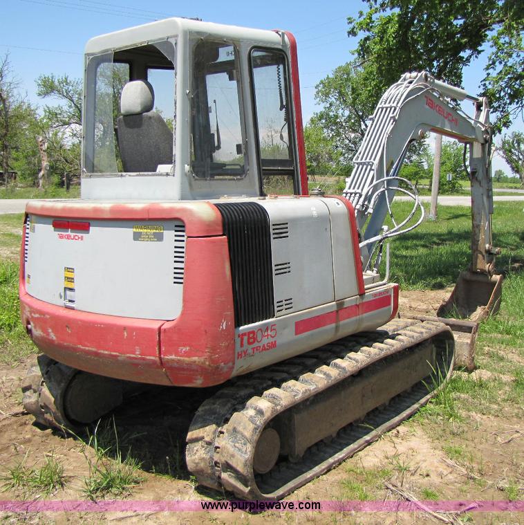 image for item 8247 1998 Takeuchi TB045 excavator