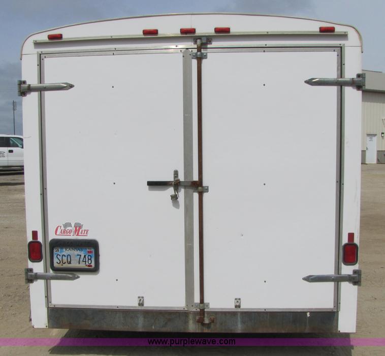 image for item 8518 1999 enclosed cargo trailer