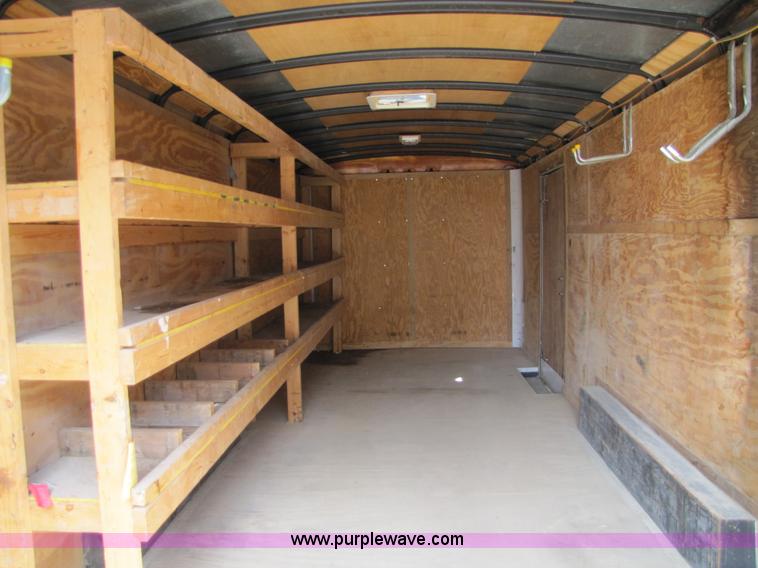 image for item 8518 1999 enclosed cargo trailer