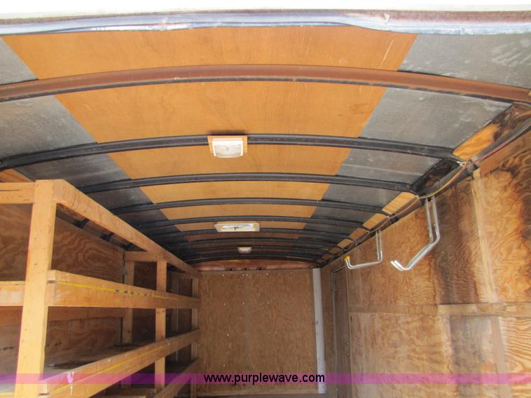 image for item 8518 1999 enclosed cargo trailer