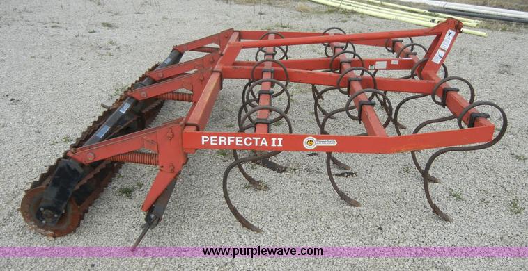 image for item 8696 Unverferth Perfecta II 8' spring tooth with rolling harrow