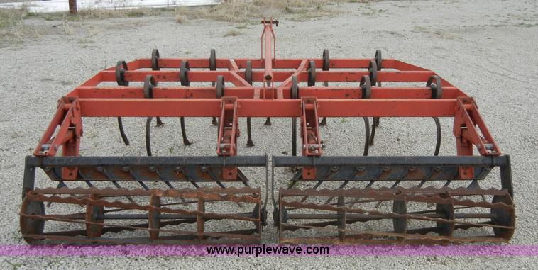 image for item 8696 Unverferth Perfecta II 8' spring tooth with rolling harrow