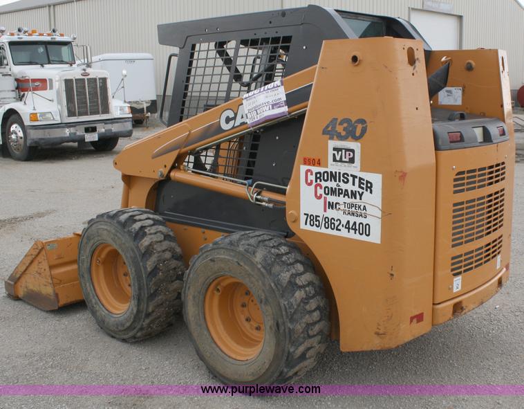 image for item 8709 2005 Case 430 skid steer