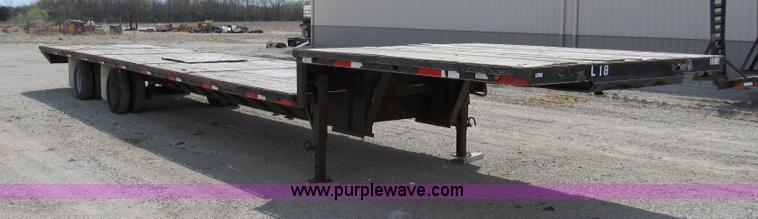 image for item 8960 West Wind 50' drop deck trailer