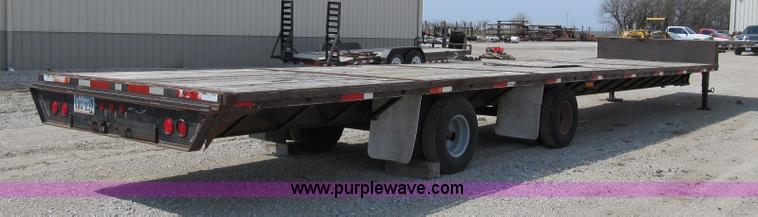 image for item 8960 West Wind 50' drop deck trailer