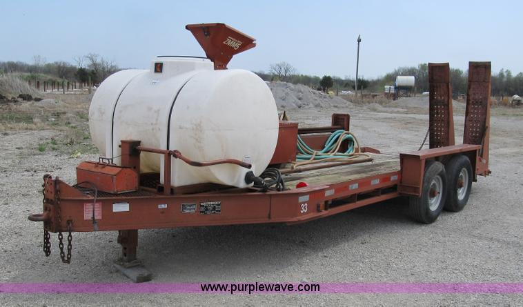 image for item 8961 1995 Belshe T-1 16' trailer with mud mixer