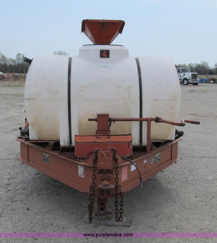 image for item 8961 1995 Belshe T-1 16' trailer with mud mixer