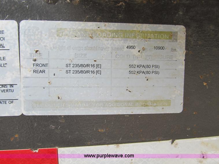 image for item 8965 2008 Load Trail trailer