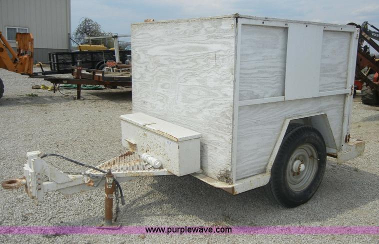 image for item 8967 Miller Bobcat 250 welder/generator on trailer