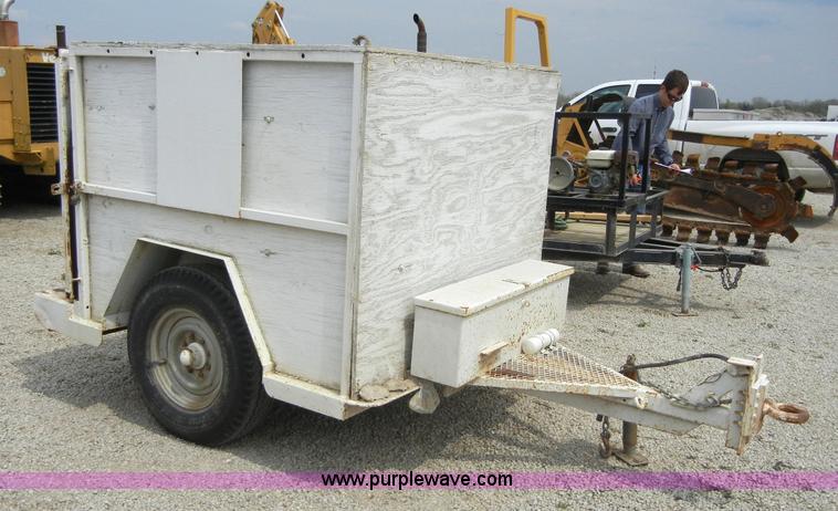 image for item 8967 Miller Bobcat 250 welder/generator on trailer