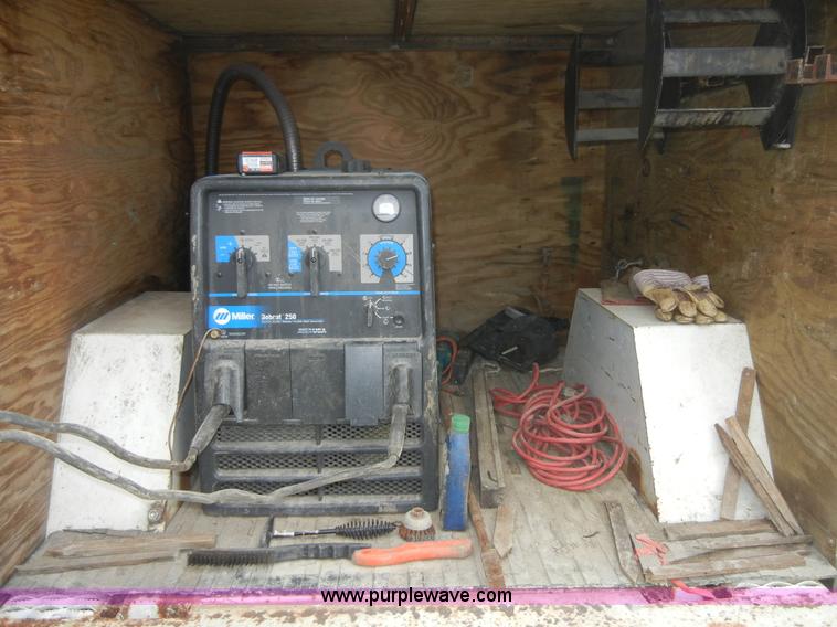 image for item 8967 Miller Bobcat 250 welder/generator on trailer
