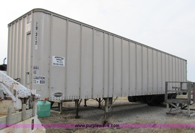 image for item 8970 Strick 45' dry van trailer