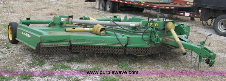 image for item 8978 John Deere 1518 10' rotary mower