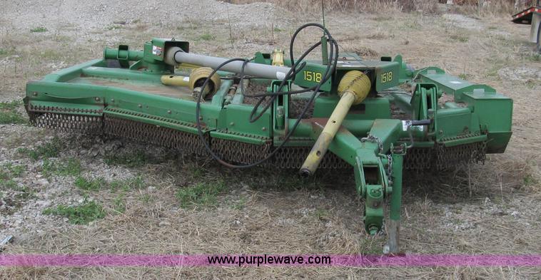 image for item 8978 John Deere 1518 10' rotary mower