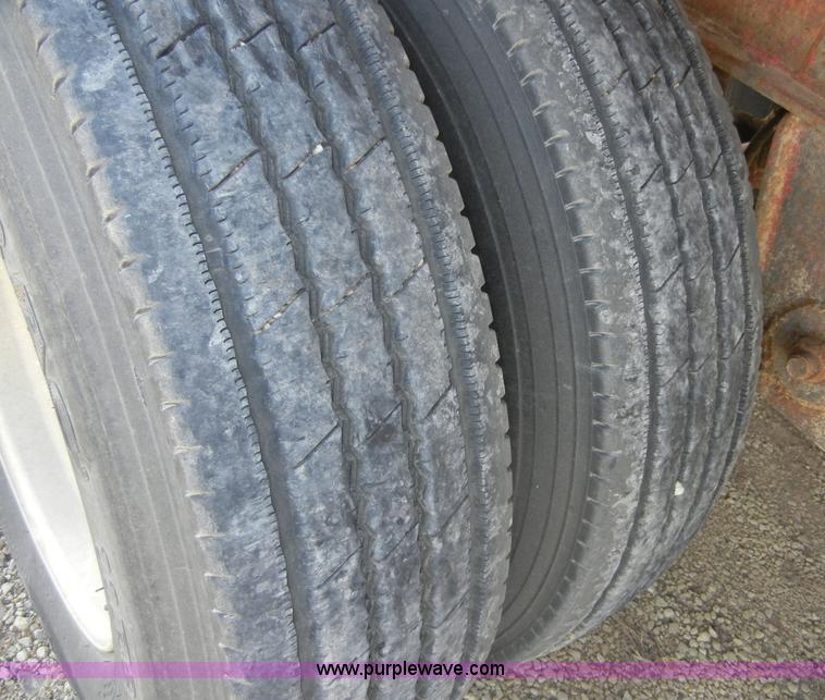 image for item 2217 1997 Talbert 48' flat bed semi trailer