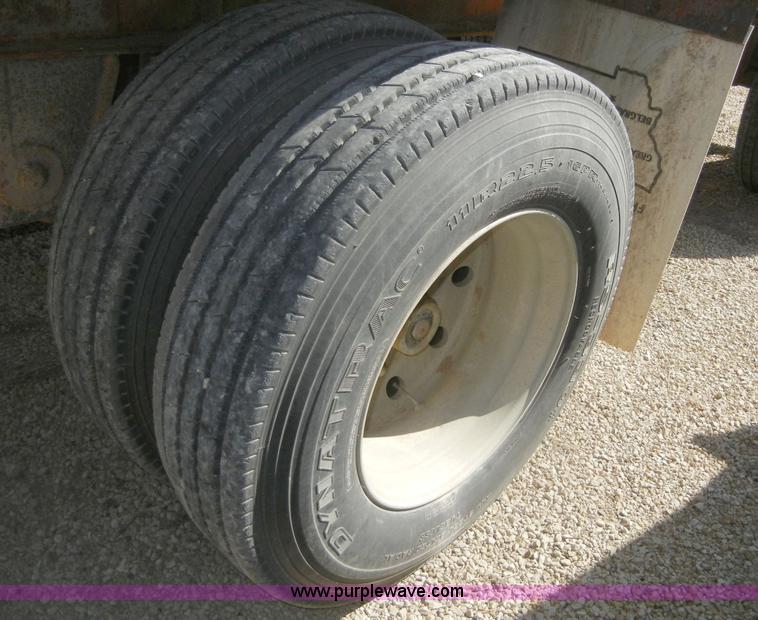 image for item 2217 1997 Talbert 48' flat bed semi trailer