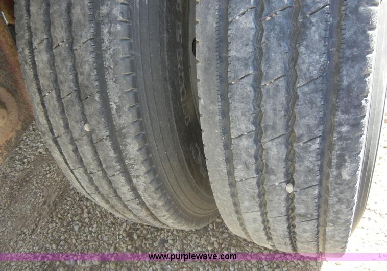 image for item 2217 1997 Talbert 48' flat bed semi trailer