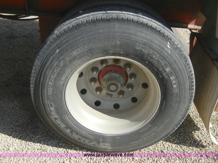 image for item 2217 1997 Talbert 48' flat bed semi trailer