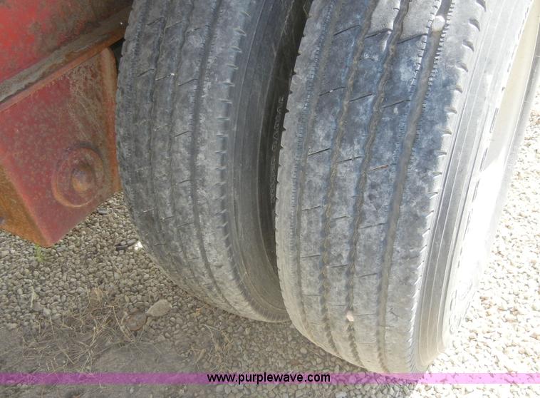 image for item 2217 1997 Talbert 48' flat bed semi trailer