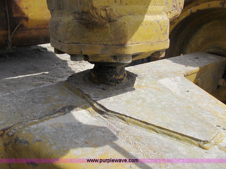 image for item 4144 1976 Caterpillar D6C dozer with towed scraper