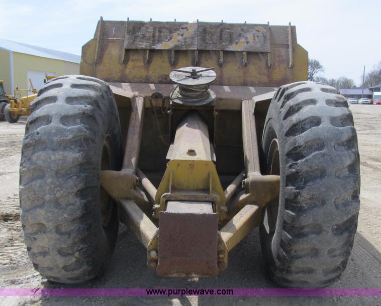 image for item 4145 1971 Caterpillar D6C dozer with towed scraper