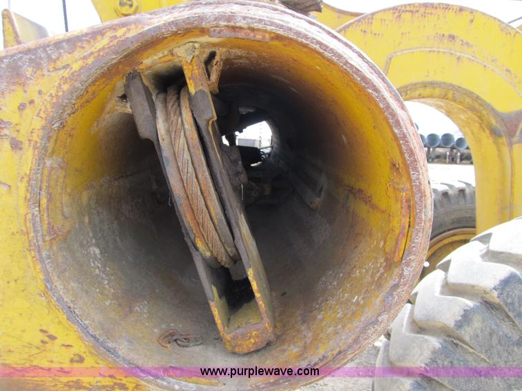 image for item 4145 1971 Caterpillar D6C dozer with towed scraper