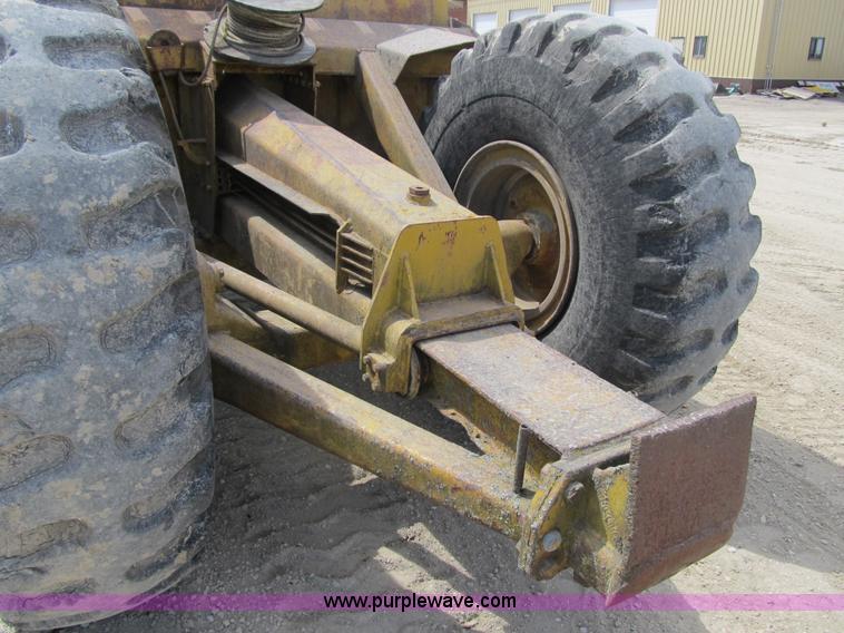 image for item 4145 1971 Caterpillar D6C dozer with towed scraper