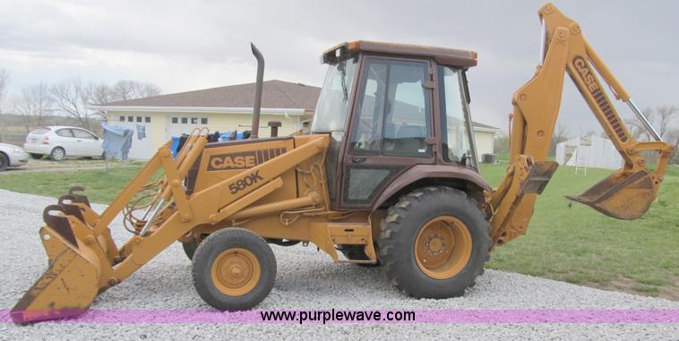 image for item 4146 1989 Case 580K backhoe