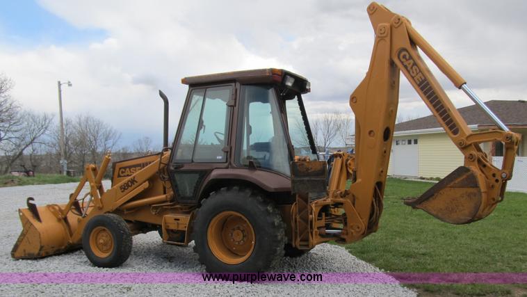 image for item 4146 1989 Case 580K backhoe
