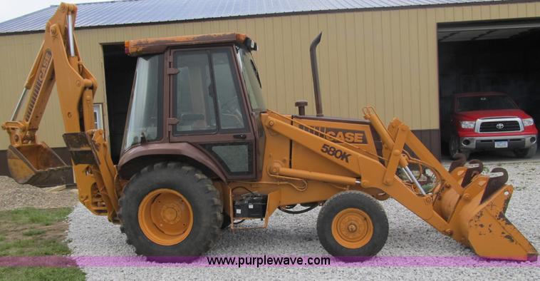 image for item 4146 1989 Case 580K backhoe