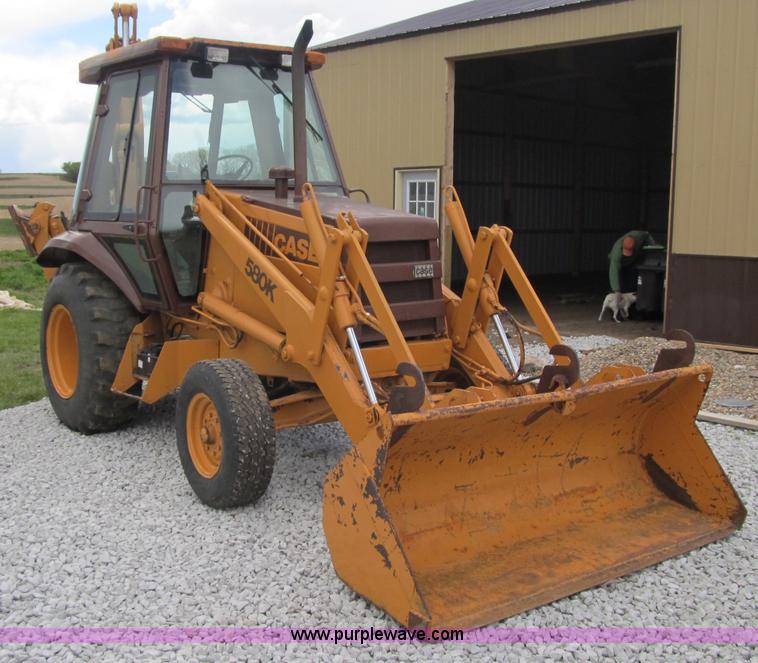 image for item 4146 1989 Case 580K backhoe