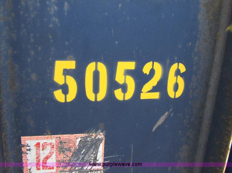 image for item 4147 1999 Trailerman ZT flatbed goose neck trailer