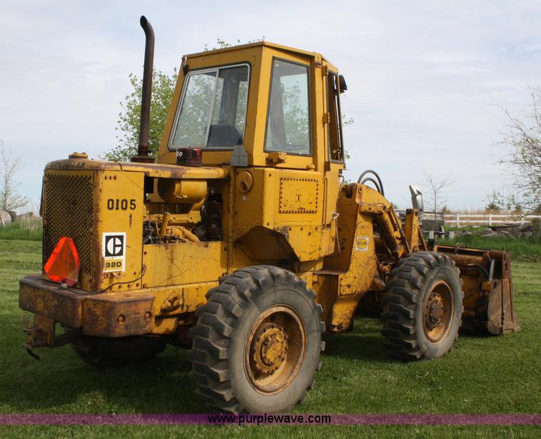 image for item 4772 1971 Caterpillar 920 wheel loader