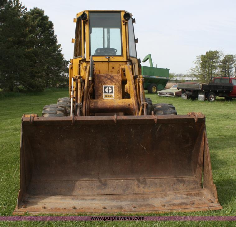 image for item 4772 1971 Caterpillar 920 wheel loader