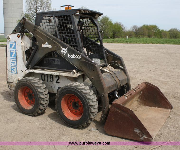 image for item 4773 1992 Bobcat 7753 skid steer