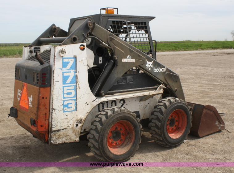 image for item 4773 1992 Bobcat 7753 skid steer