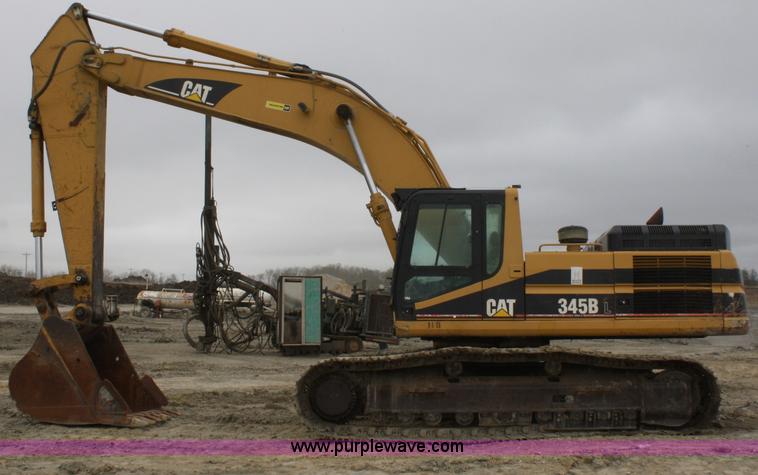 image for item 4877 1998 Caterpillar 345BL Series II hydraulic excavator