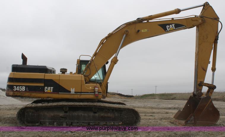 image for item 4877 1998 Caterpillar 345BL Series II hydraulic excavator