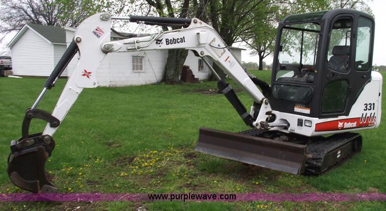 image for item 5432 2008 Bobcat 331G compact excavator