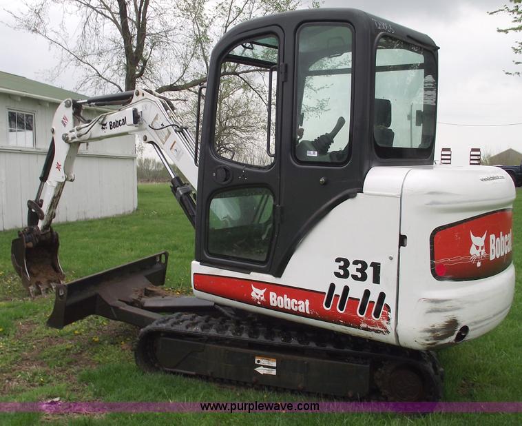 image for item 5432 2008 Bobcat 331G compact excavator