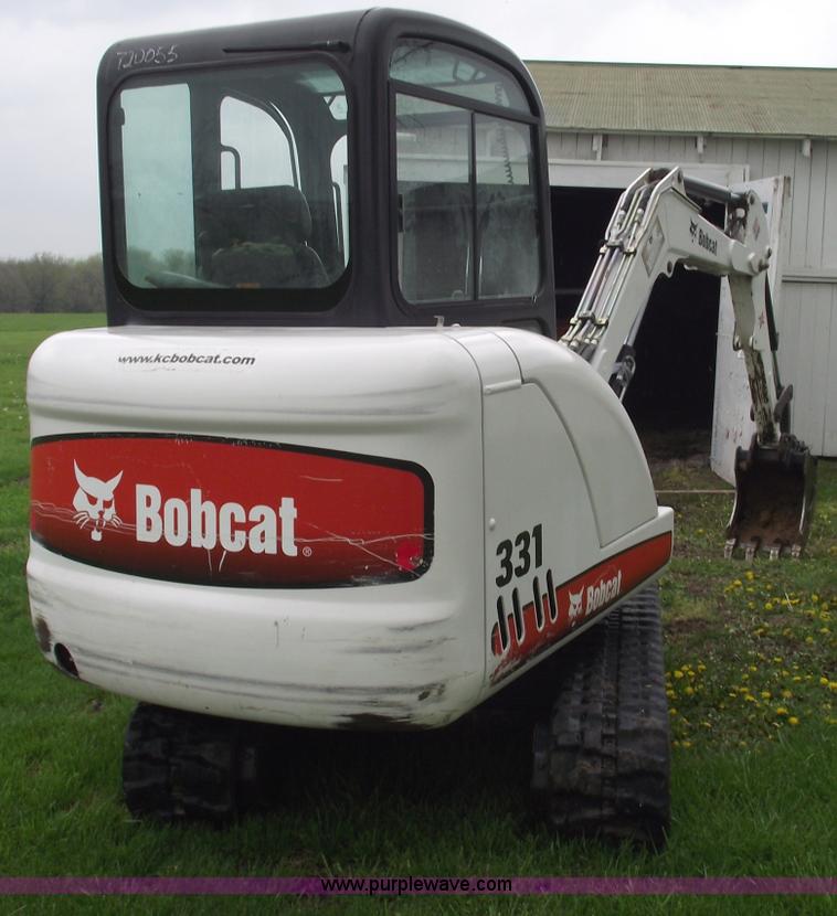 image for item 5432 2008 Bobcat 331G compact excavator