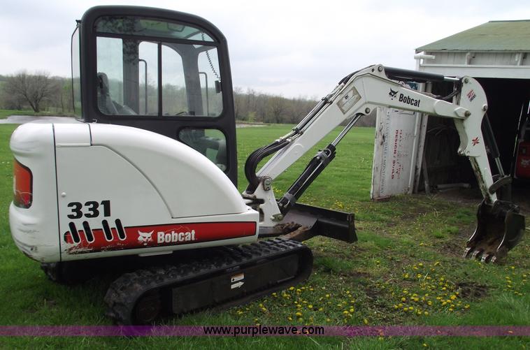 image for item 5432 2008 Bobcat 331G compact excavator