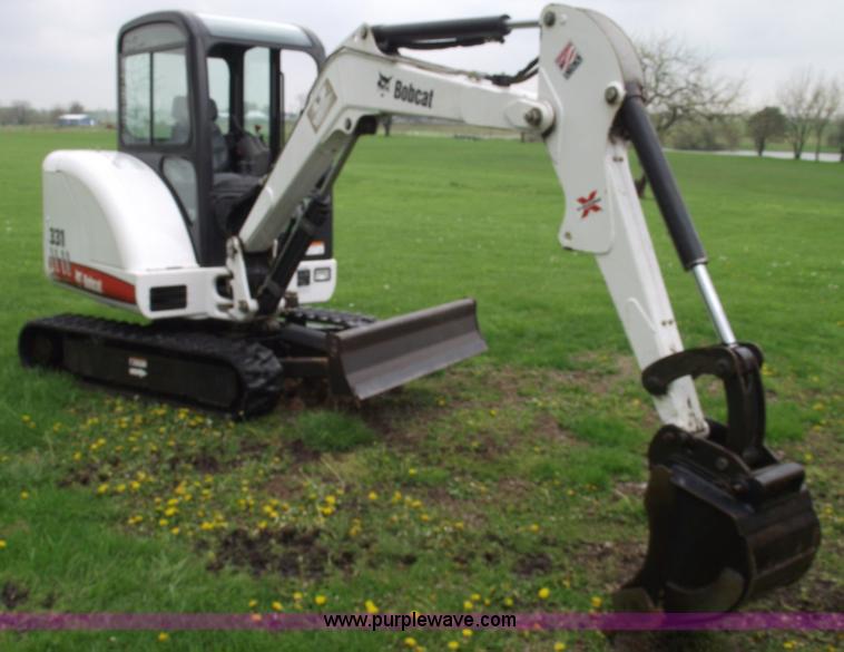 image for item 5432 2008 Bobcat 331G compact excavator