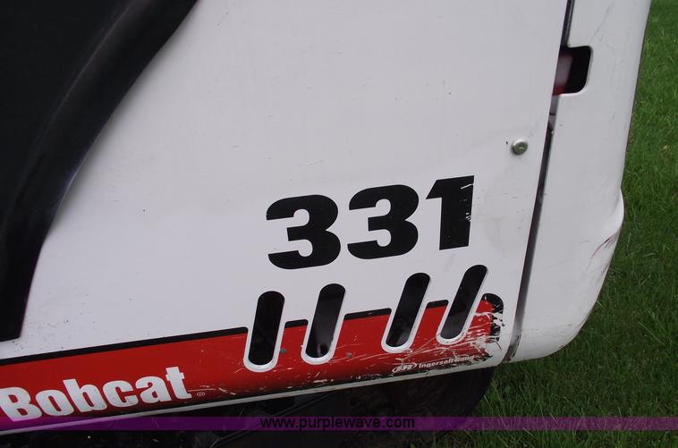 image for item 5432 2008 Bobcat 331G compact excavator