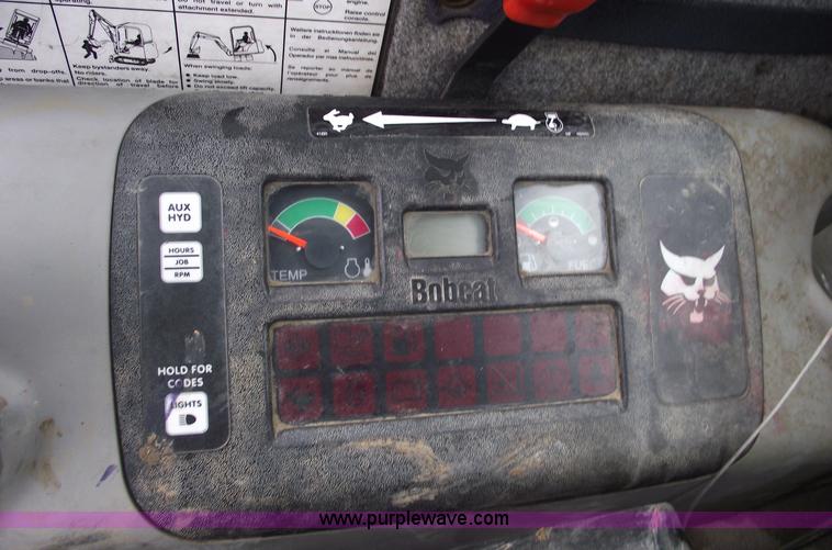 image for item 5432 2008 Bobcat 331G compact excavator