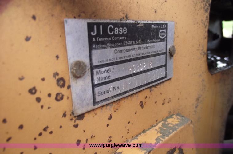 image for item 5437 Case 660 hoe and offset cable plow